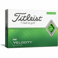 Titleist Velocity Green Golf Balls 